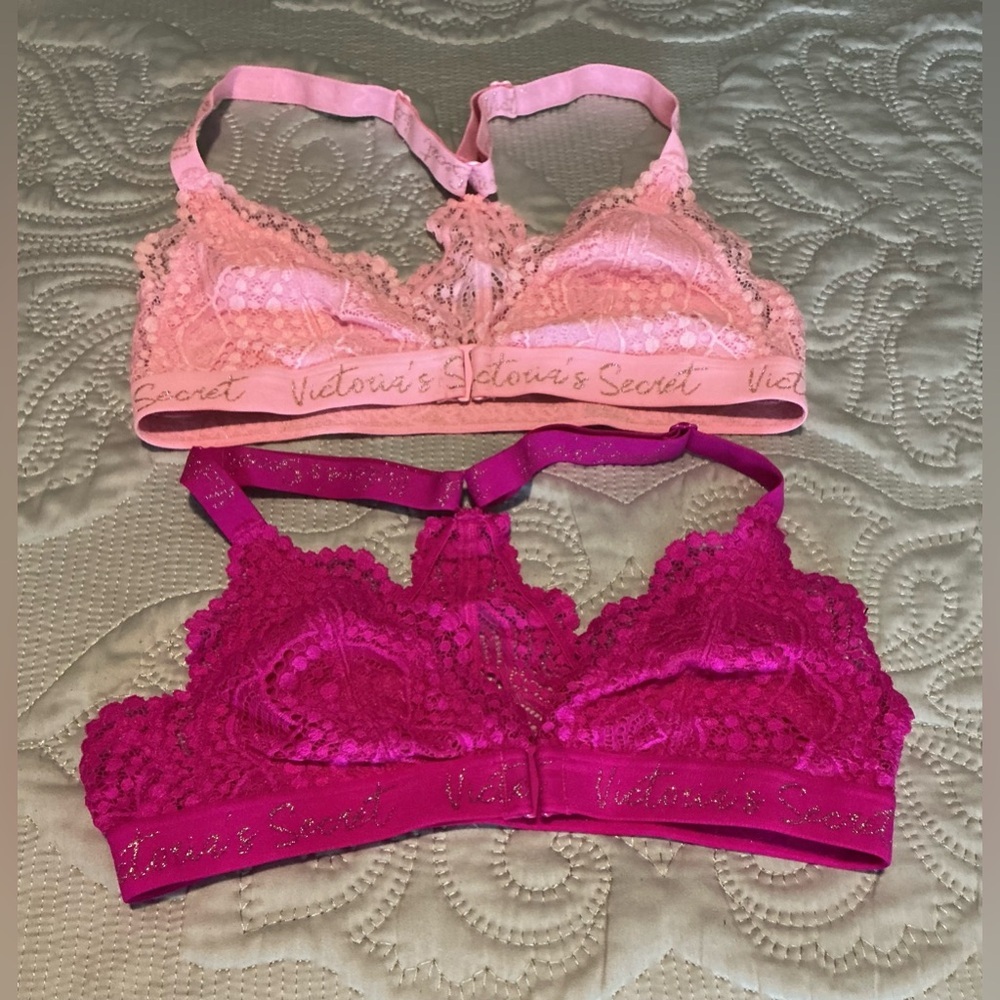 Bundles Victoria's Secret Pink Lace Bra Collection 2